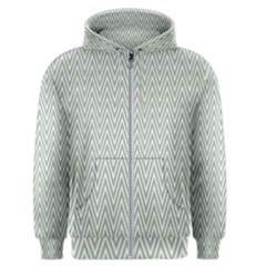 Vintage Pattern Chevron Men s Zipper Hoodie by Nexatart