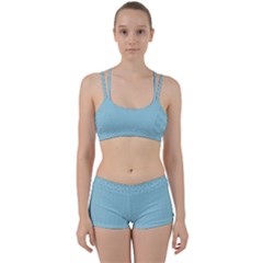 Blue Pattern Background Texture Women s Sports Set by Nexatart