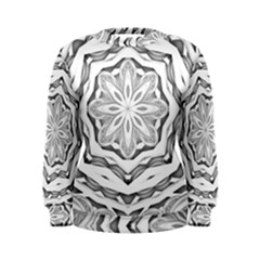 Mandala Pattern Floral Women s Sweatshirt by Nexatart