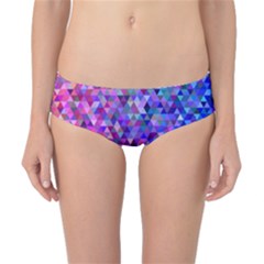 Triangle Tile Mosaic Pattern Classic Bikini Bottoms by Nexatart