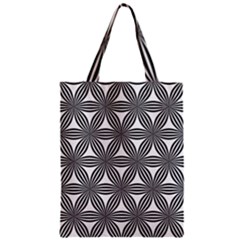 Seamless Pattern Repeat Line Zipper Classic Tote Bag by Nexatart