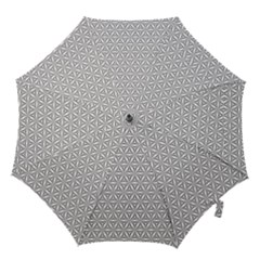 Seamless Pattern Monochrome Repeat Hook Handle Umbrellas (large) by Nexatart