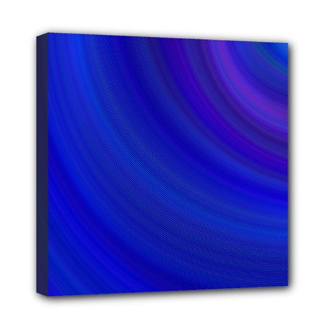 Blue Background Abstract Blue Mini Canvas 8  X 8  by Nexatart