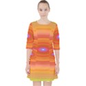 Ellipse Background Orange Oval Pocket Dress View1