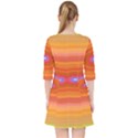 Ellipse Background Orange Oval Pocket Dress View2