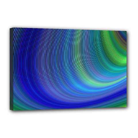 Space Design Abstract Sky Storm Canvas 18  X 12  by Nexatart