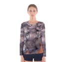 Fireplace Flame Burn Firewood Women s Long Sleeve Tee View1