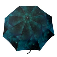 Space All Universe Cosmos Galaxy Folding Umbrellas by Nexatart