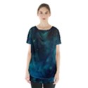 Space All Universe Cosmos Galaxy Skirt Hem Sports Top View1