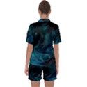 Space All Universe Cosmos Galaxy Satin Short Sleeve Pyjamas Set View2