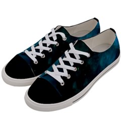 Space All Universe Cosmos Galaxy Women s Low Top Canvas Sneakers by Nexatart