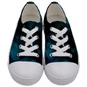 Space All Universe Cosmos Galaxy Kids  Low Top Canvas Sneakers View1