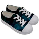 Space All Universe Cosmos Galaxy Kids  Low Top Canvas Sneakers View3