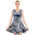 Manhattan New York City V-Neck Sleeveless Skater Dress View1