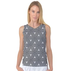 Seamless Weave Ribbon Hexagonal Women s Basketball Tank Top by Nexatart