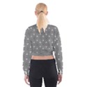 Seamless Weave Ribbon Hexagonal Cropped Sweatshirt View2