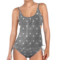 Seamless Weave Ribbon Hexagonal Tankini Set by Nexatart