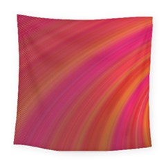 Abstract Red Background Fractal Square Tapestry (large) by Nexatart