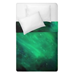 Green Space All Universe Cosmos Galaxy Duvet Cover Double Side (single Size) by Nexatart