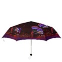 Moscow Night Lights Evening City Folding Umbrellas View3