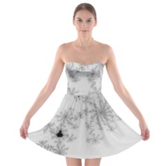 Mandelbrot Apple Males Mathematics Strapless Bra Top Dress by Nexatart