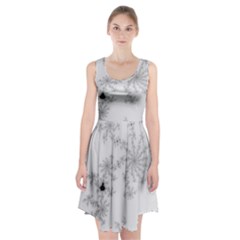 Mandelbrot Apple Males Mathematics Racerback Midi Dress by Nexatart