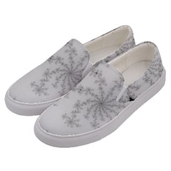 Mandelbrot Apple Males Mathematics Men s Canvas Slip Ons