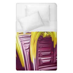 Yellow Magenta Abstract Fractal Duvet Cover (single Size) by Nexatart