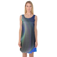 Gloom Background Abstract Dim Sleeveless Satin Nightdress by Nexatart