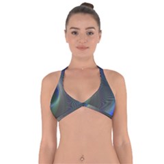 Gloom Background Abstract Dim Halter Neck Bikini Top by Nexatart