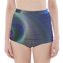 Gloom Background Abstract Dim High-waisted Bikini Bottoms by Nexatart