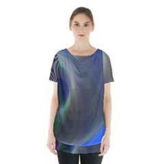 Gloom Background Abstract Dim Skirt Hem Sports Top by Nexatart