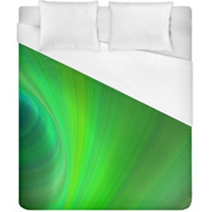 Green Background Abstract Color Duvet Cover (california King Size) by Nexatart