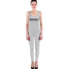 White Background Abstract Light OnePiece Catsuit