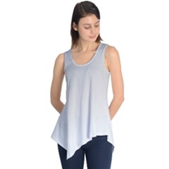 White Background Abstract Light Sleeveless Tunic