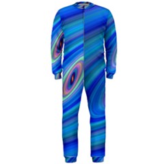 Oval Ellipse Fractal Galaxy Onepiece Jumpsuit (men)  by Nexatart