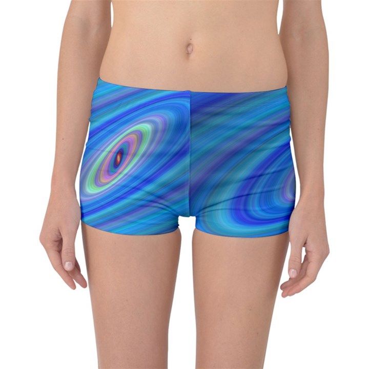 Oval Ellipse Fractal Galaxy Reversible Boyleg Bikini Bottoms