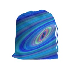 Oval Ellipse Fractal Galaxy Drawstring Pouches (extra Large) by Nexatart