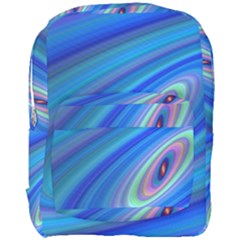 Oval Ellipse Fractal Galaxy Full Print Backpack by Nexatart