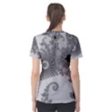 Apple Males Mandelbrot Abstract Women s Cotton Tee View2