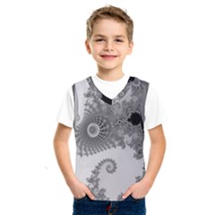 Apple Males Mandelbrot Abstract Kids  Sportswear by Nexatart