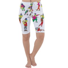 Golfers Athletes Cropped Leggings  by Nexatart