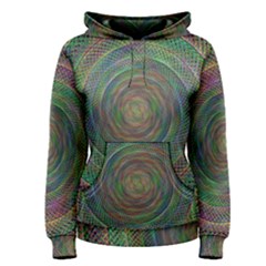 Spiral Spin Background Artwork Women s Pullover Hoodie by Nexatart