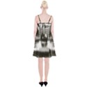 Black And White Hdr Spreebogen Spaghetti Strap Velvet Dress View2