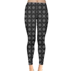 Kaleidoscope Seamless Pattern Leggings 