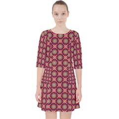 Kaleidoscope Seamless Pattern Pocket Dress by Nexatart