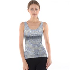 Flower Lace In Decorative Style Tank Top by pepitasart