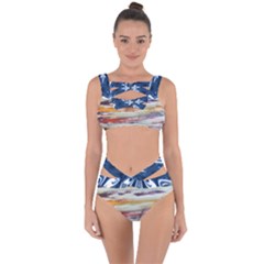 Imagesart Li Photo 27 06 2017, 8 10 22 Am Cara Azul Bandaged Up Bikini Set  by MaryIllustrations