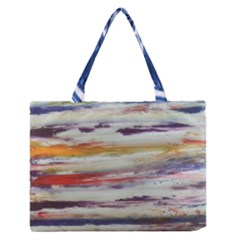 Imagesart Li Photo 27 06 2017, 8 10 22 Am Cara Azul Zipper Medium Tote Bag by MaryIllustrations