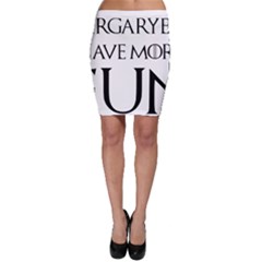  Targaryens Have More Fun - Blondes Have More Fun Black Bodycon Skirt by PodArtist